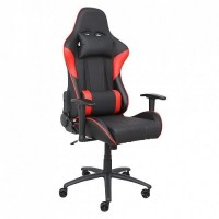 Кресло игровое AksHome IRON, черный, красный