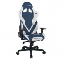 Кресло геймерское Dxracer Gladiator DXRacer OH/G8100/BW синее с белым