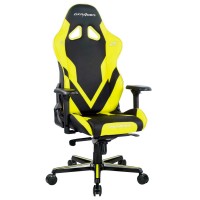 Кресло геймерское Dxracer Gladiator DXRacer OH/G8200/NY черное с желтым