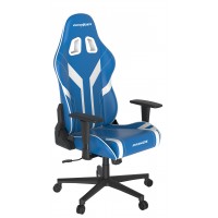 Кресло геймерское Dxracer Prince series OH/P88/BW синее с белым