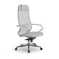 Кресло эргономичное Metta Samurai Comfort S Infinity Easy Clean Жемчужно-белый