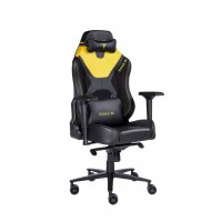 Кресло игровое ZONE 51 Armada черный с желтым