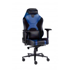 Кресло игровое ZONE 51 Armada черный с синим