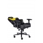 Кресло игровое ZONE 51 Armada черный с желтым