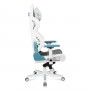 Кресло для руководителя Dxracer AIR series AIR/D7200/WQ.G RCC1S/N сетка, серо-бело-голубого цвета​