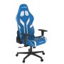 Кресло игровое Dxracer Prince series OH/P88/BW синее с белым