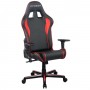 Кресло игровое Dxracer Prince series OH/P08/NR черное с красным