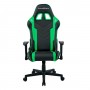 Кресло игровое Dxracer Prince series GC-P132-NE-F2-NVF черное с зеленым