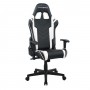 Кресло игровое Dxracer Prince series OH/P132/NW черное с белым 