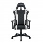 Кресло игровое Dxracer Prince series OH/P132/NW черное с белым 