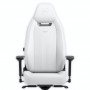 Кресло игровое LEGEND PU Hybrid Leather White Edition